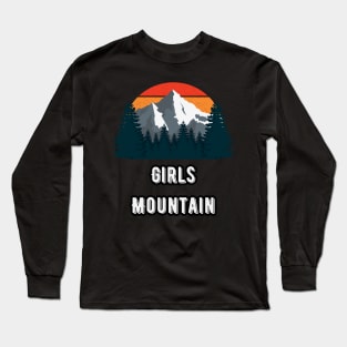 Girls Mountain Long Sleeve T-Shirt